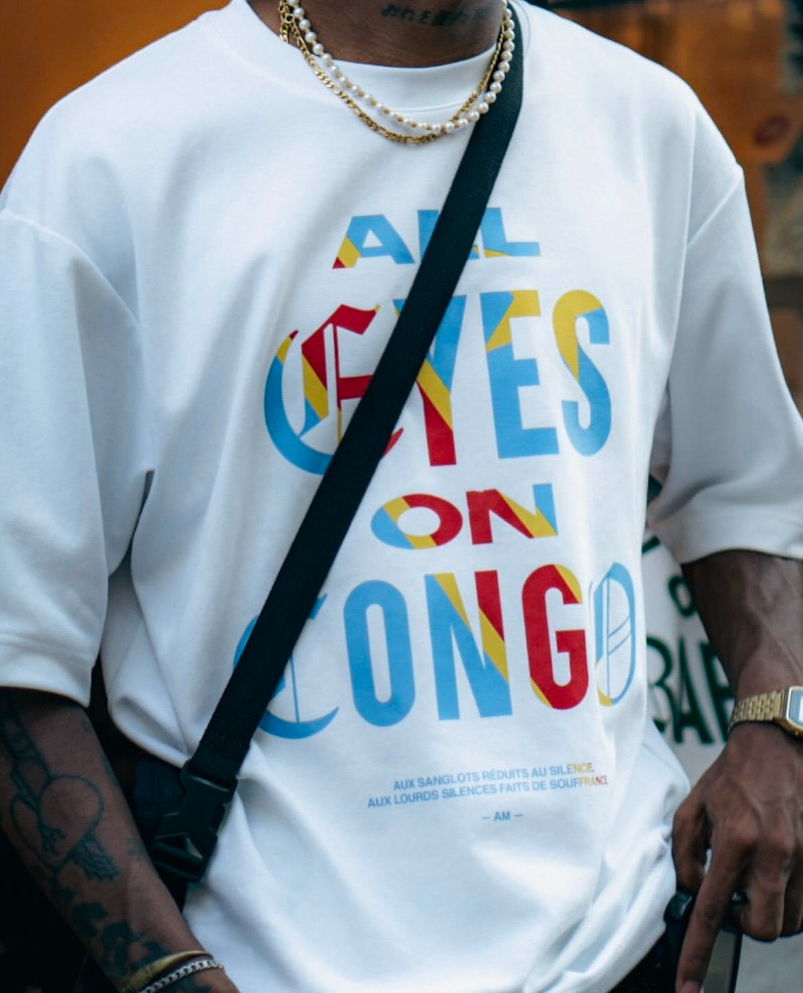 T-SHIRT - ALL EYES ON CONGO